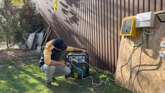 Генератор с автозапуском | AGG 11000E2 | Как подключить АВР? |АВР и генератор смотреть онлайн