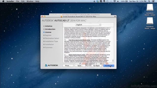 AutoCAD 2014 for Mac Tutorial | Installing AutoCAD LT For Mac смотреть онлайн