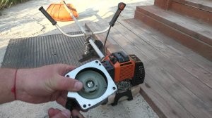 Как завести бензокосу триммер без стартера