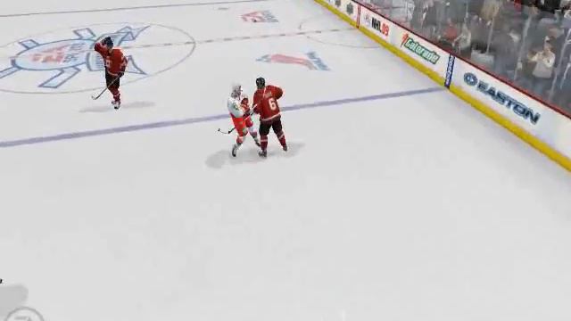 NHL 09 funny hit смотреть онлайн