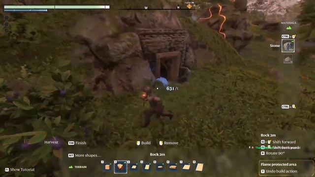 Enshrouded - Building a hobbit home pt. 1 смотреть онлайн