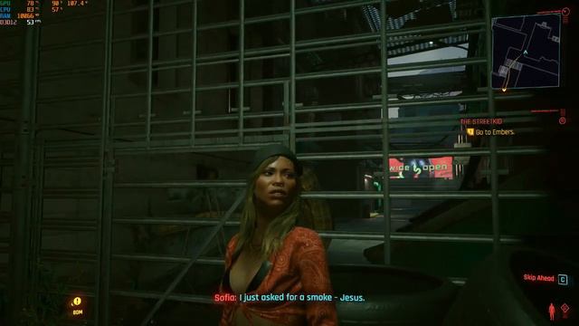 Cyberpunk 2077 RX570 optimised WITH PATCH 1.03 смотреть онлайн