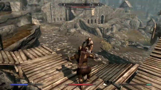 Когда на первых левлах захотел зачистить лагерь великанов в Skyrim смотреть онлайн
