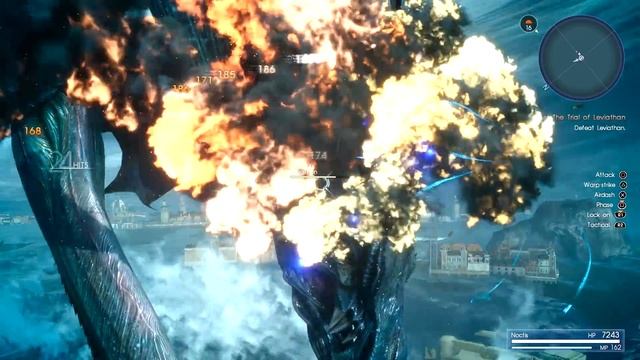 FINAL FANTASY XV - Leviathan Summon Boss Fight l Full Game PS4 Pro смотреть онлайн