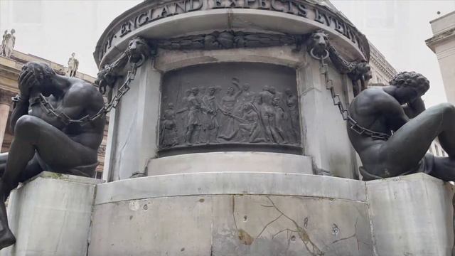 Liverpool. The Nelson monument. смотреть онлайн