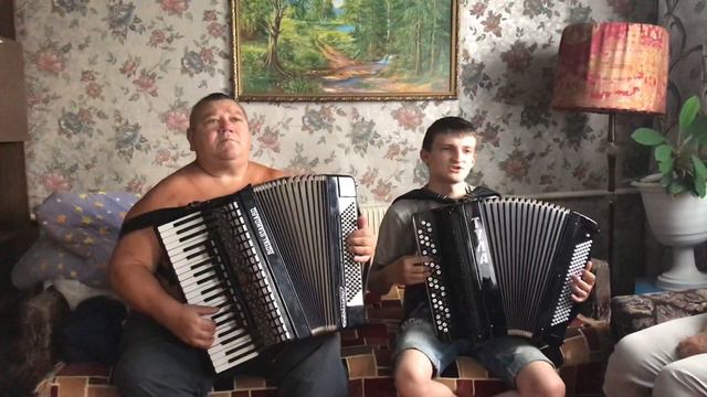 Тополь и рябина | Баян Булгаков А.А, Аккордеон Царёв А.В смотреть онлайн