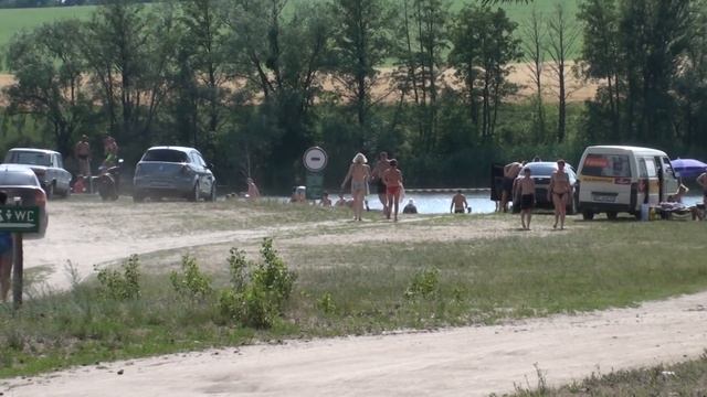 Пляж на р. Синюха, Новоархангельск смотреть онлайн