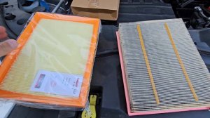 16 серия, HAVAL M6 2024, Замена воздушного фильтра двигателя