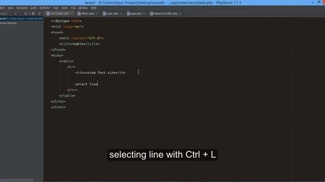 phpStorm 7 shortcuts Ctrl L and Ctrl Y to select and remove line 720p смотреть онлайн