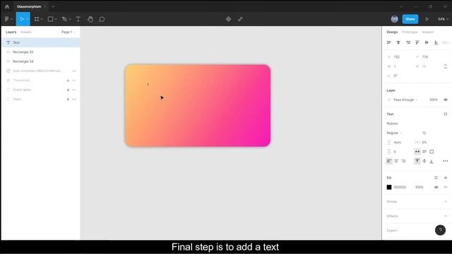 Glassmorphism in Figma | Easy steps UI Design | De Code with Aswin смотреть онлайн