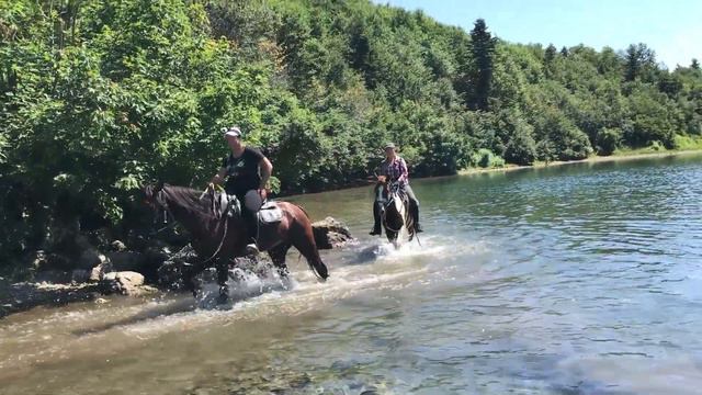 Конный поход на Фишт - неделя в горах смотреть онлайн