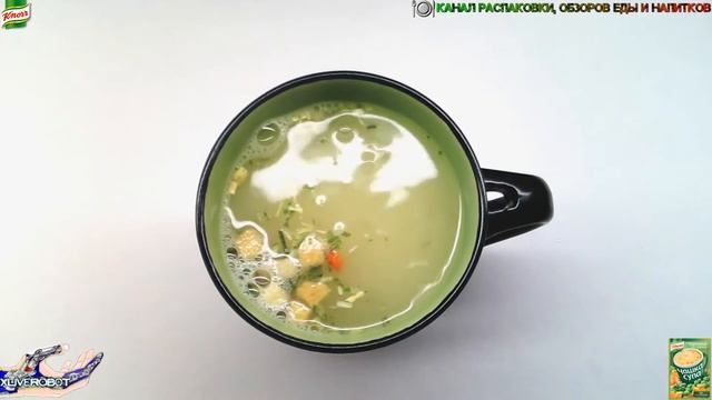 Распаковка и Обзор Еды Чашка Супа "KNORR" Гороховый Суп с Сухариками, 21 г. [3 ВКУС ИЗ 13] смотреть онлайн