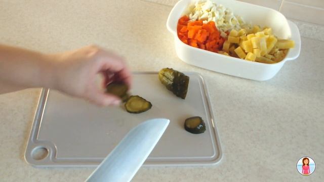 Салат Оливье ☆ Olivier salad смотреть онлайн
