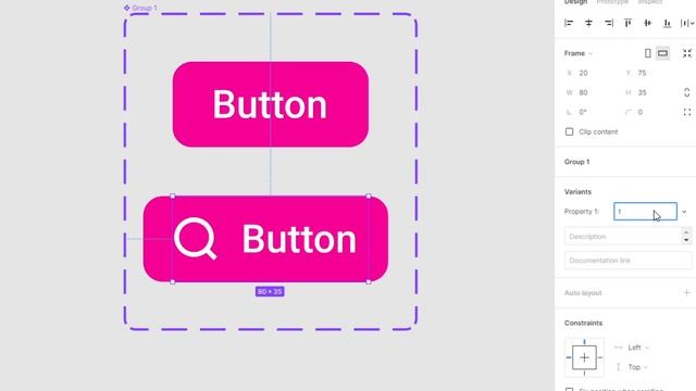 Button Desgin in Figma - UI System | UI Design Tutorial смотреть онлайн