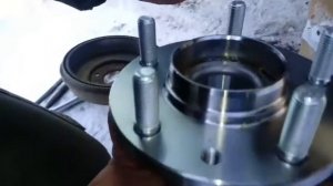 замена заднего ступичного узла мазда премаси