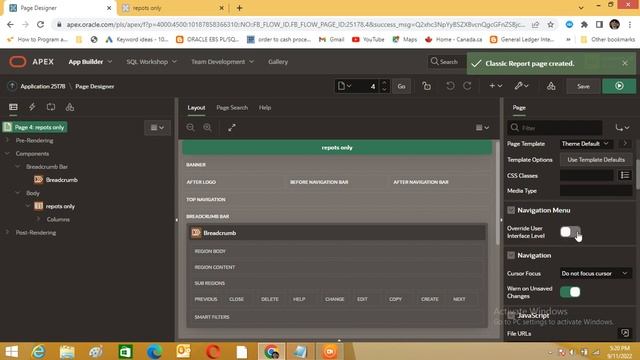 how to override user interface level in oracle apex Nadeem Info Tech смотреть онлайн