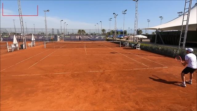 Winning My First ITF Title - Tennis Match Highlights - Court Level View смотреть онлайн