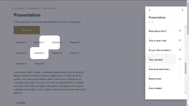 iGuider - web guided tour. Presentation | interface | navigation смотреть онлайн