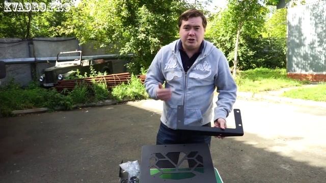 Вынос радиатора на CF MOTO X8. Тюнинг квадроциклов, багги. смотреть онлайн