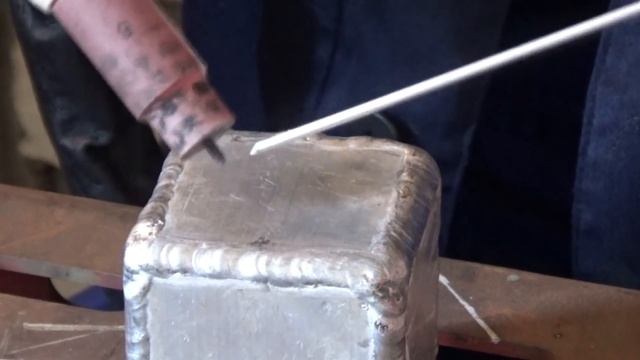 Как получить красивый шов при сварке алюминия аргоном смотреть онлайн