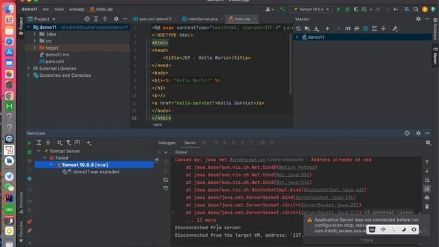 创建java服务器maven Servlet项目,创建tomcat java服务器api项目教程 смотреть онлайн