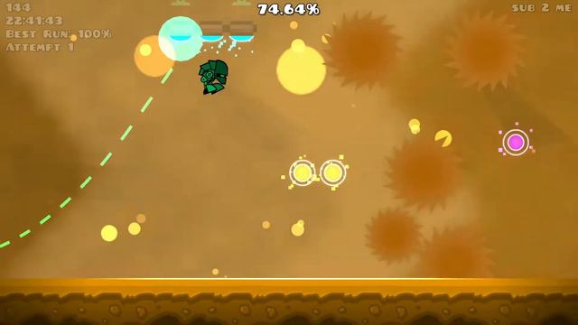 Terraria inspired challenge! | Desert Scourge by me | Geometry Dash смотреть онлайн