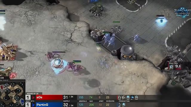 StarCraft 2 : PartinG vs sOs - WCS Global Finals 2015 смотреть онлайн