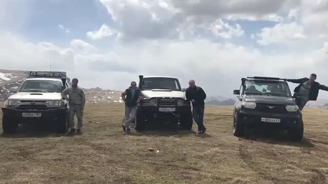 Медовые водопады-Плато Бермамыт.Offroad_RnD 1 мая 2019г.mp4