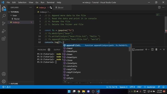 Node.JS Tutorial: #4 CRUD Operation Using Synchronous Function in Node JS смотреть онлайн