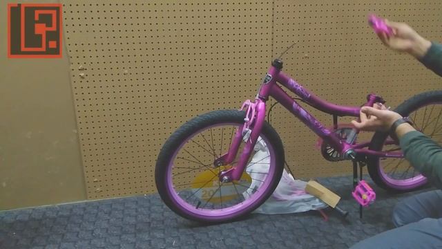How to assemble Kent 20 inch Cool BMX Girl's Bike, Satin Purple смотреть онлайн