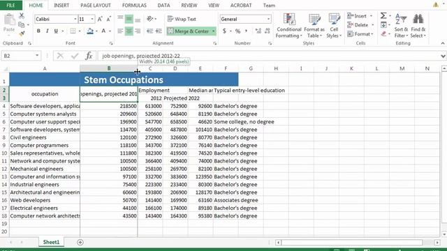 Computer Literacy for Windows - Excel Lab 3 part 1 смотреть онлайн