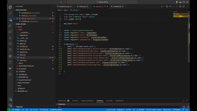 Building Dairy Management Agriculture App intro into Angular: Django & Angular #2 смотреть онлайн