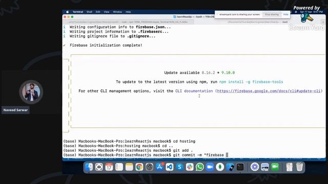 #06-React JS, State, Props, Firebase Deploy | React JS Crash Course(2021) | Naveed Sarwar смотреть онлайн
