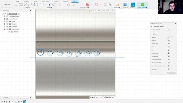 Часть 1 Дизайнерский стул во Fusion 360 смотреть онлайн
