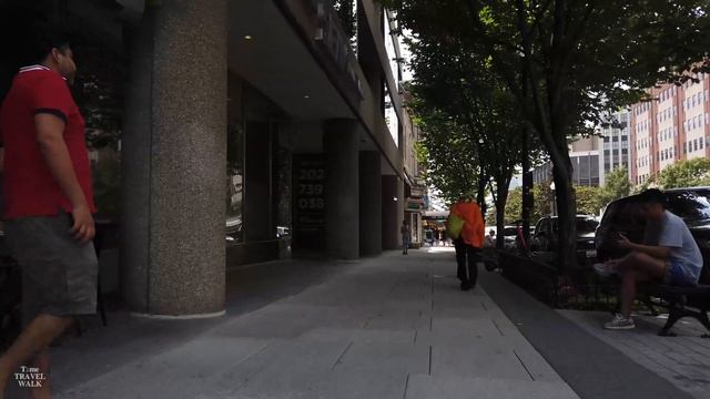 Washington DC - DUPONT CIRCLE to WHITE HOUSE Walking Tour【4K】 смотреть онлайн