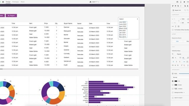 Free Adobe Xd Tutorial | How to make dropdown menu in Adobe XD