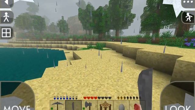 Играем в Survivalcraft смотреть онлайн