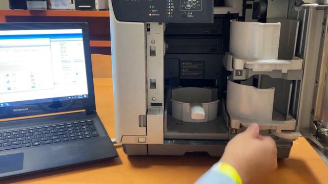 Superior printing quality of PLEXDISC's white inkjet printable media смотреть онлайн