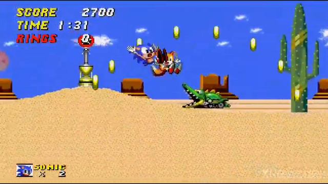 Соник м Майлз В ЖАРКОЙ ПУСТЫНЕ ДАСТ ( Sonic The Hedgehog 2 #12 ) смотреть онлайн