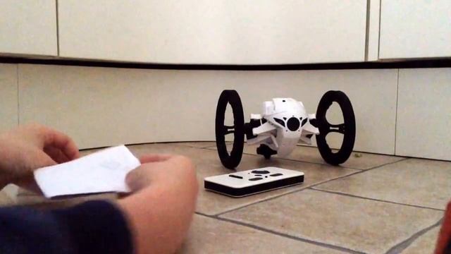 #23 Unboxing & testing Jumping Sumo/Bounce car смотреть онлайн