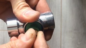 Неправильное переключение воды с крана на душ