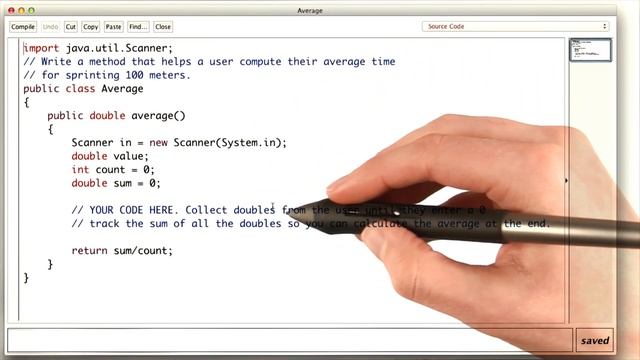 Average - Intro to Java Programming смотреть онлайн