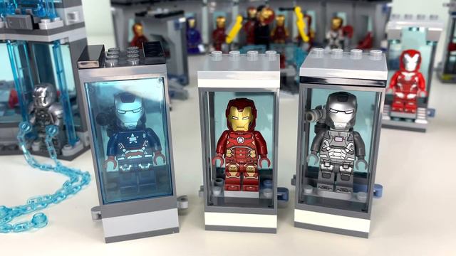 LEGO Iron Man Hall of Armor Update #4: Suit Chamber MOC Design! смотреть онлайн
