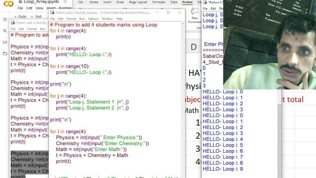 V-3 Python Loop explained in 4 min only.Tutorial with source code for absolute beginners. смотреть онлайн