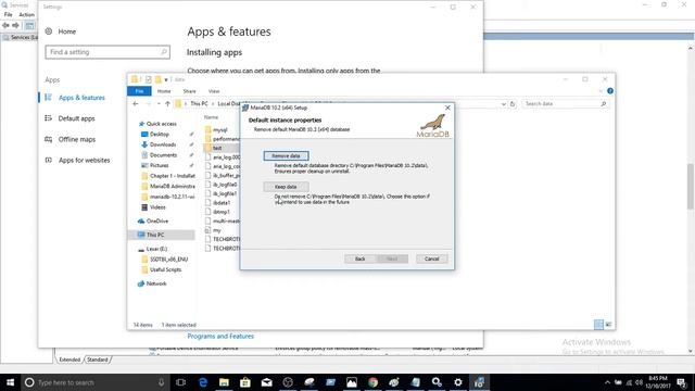 How to Uninstall MariaDB from Windows 10 -MariaDB Admin Tutorial смотреть онлайн