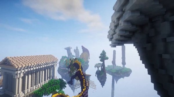 Греческий спавн/Greek spawn minecraft 1.12.2