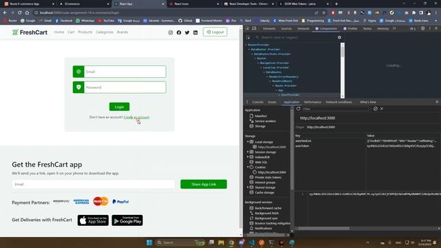 [46] React Sessions - JWT (JSON Web Token) & ContextAPI (3) смотреть онлайн