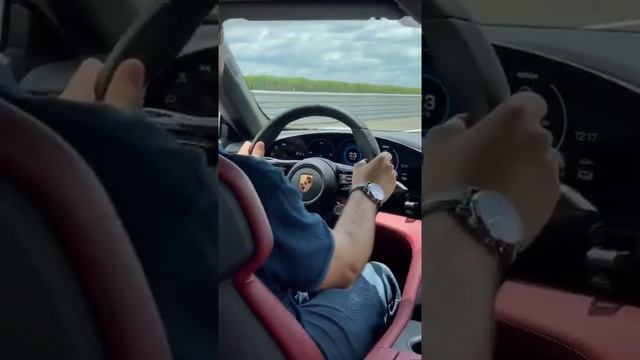 Порш тайкан 0-100, ракета летит в космос)) смотреть онлайн