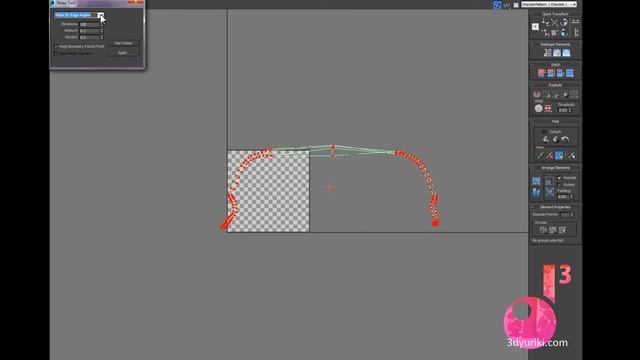 Как пустить текстуру вдоль изогнутого 3D объекта в 3ds Max смотреть онлайн