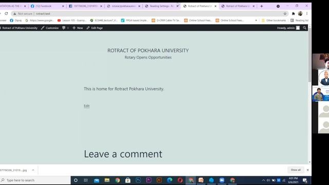 WORDPRESS TRAINING | CHAKRA EPISODE 3 | ROTARACT CLUB OF POKHARA UNIVERSITY | ROTARY INTERNATIONAL смотреть онлайн